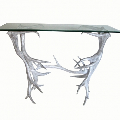 AT-01B_ Elk Horn Console Table